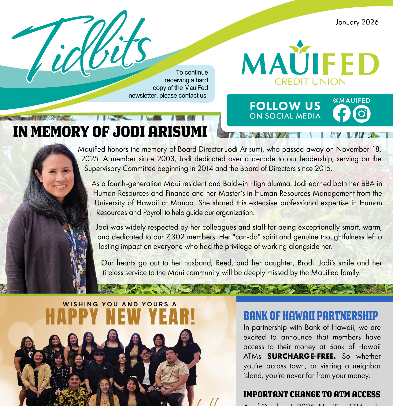 Newsletter - Jan 2025